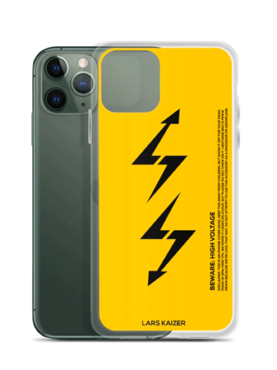 Yellow Lightning Pattern